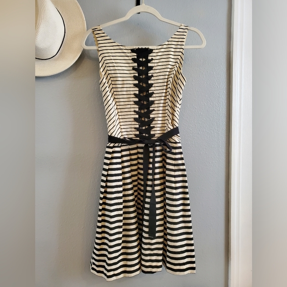 CoreyLynnCalter Monochromatic Corset dress,  size 4 - Picture 3 of 6